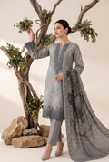 Luxury Embroidered Unstitched Pakistani Suit for Women