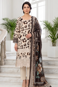 Luxury Embroidered 3 Piece Unstitched Suit with Elegant Dupatta – Formal Party Wear for Women